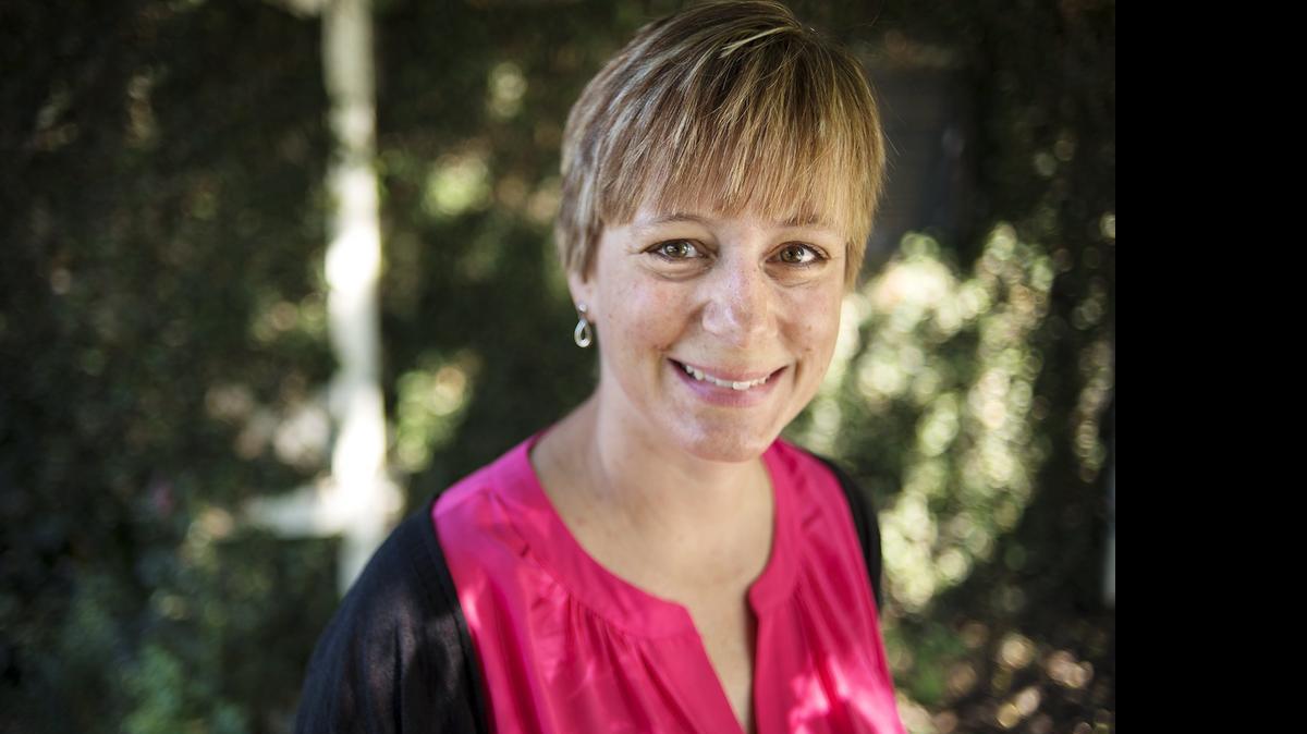 
Gillian Wegener, poet laureate, says she finds poetic inspiration almost everywhere around Modesto: in the curve of the Modesto arch across the morning sky, in the cracks in the dirt in the dry field, in the rows and rows of newly planted almond trees and in the “WPA 1940” stamp in the sidewalk on College Avenue. 
