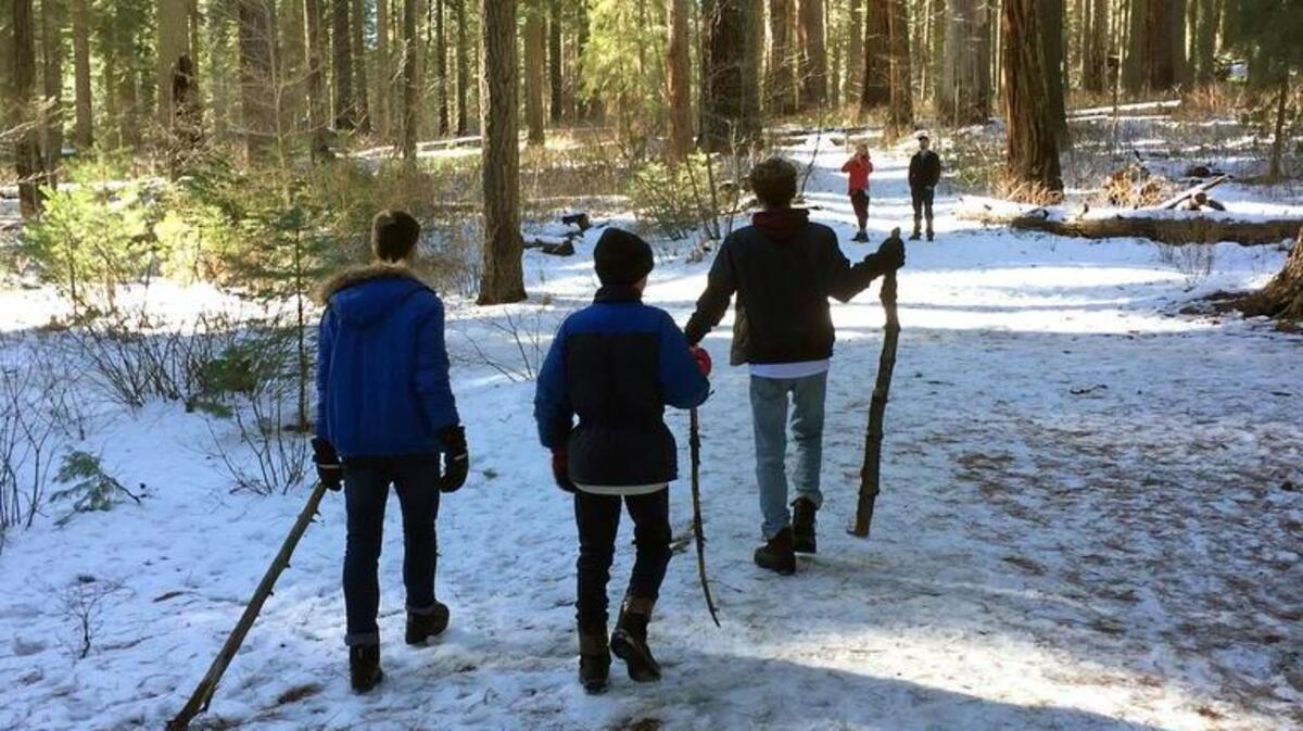 Snow was thin at Calaveras Big Trees State Park in Arnold on Thursday, Dec. 29, 2016.