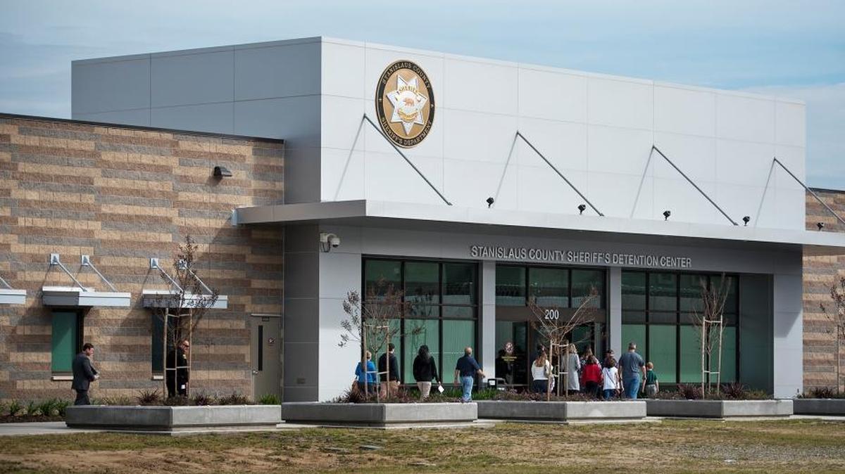 Guests take a tour of the Stanislaus County Sheriff’s Detention Center on Hackett Road in west Ceres in 2017.