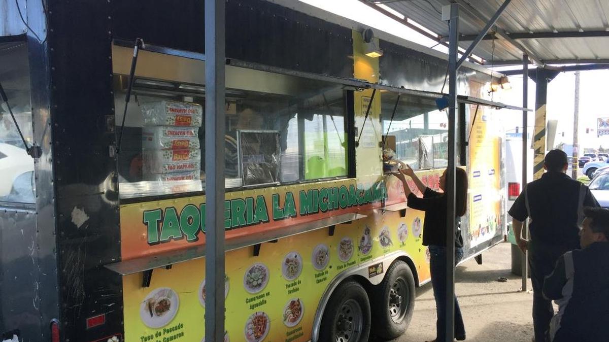 Owner Jaime Chavez kept his Taqueria La Michoacana food truck open Thursday on Crows Landing Road in south Modesto. He works every day, he said, because people eat every day.