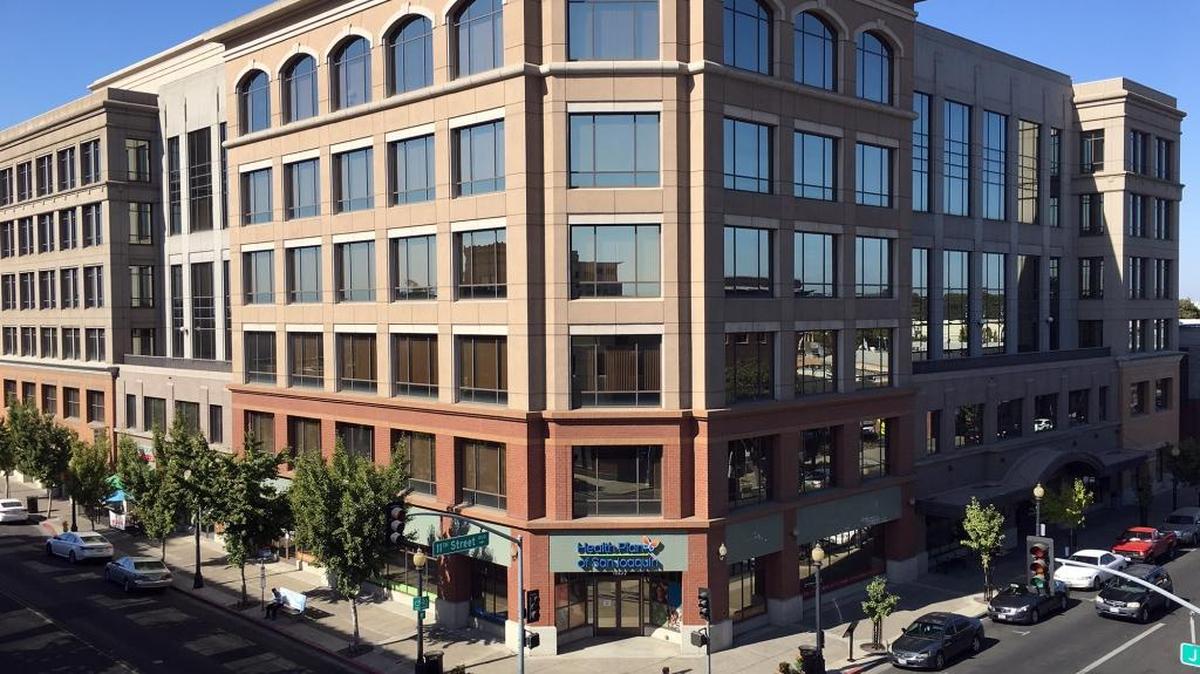 Tenth Street Place that houses offices for the city and county of Modesto is pictured Thursday (10-12-17).