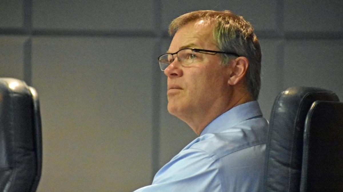 Outgoing MID General Manager Greg Salyer, pictured in February 2017.