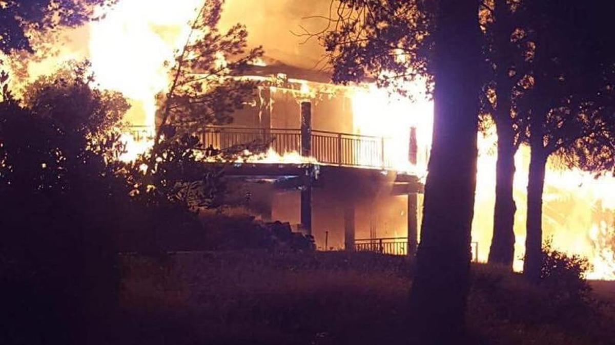 A fire destroyed the Don Pedro Recreation Area Headquarters in May.