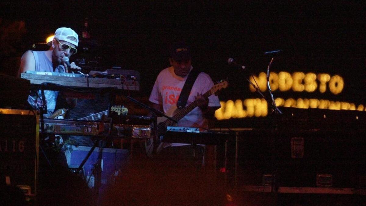 Jason Lytle and Grandaddy perform at the Xclamation Festival in downtown Modesto.