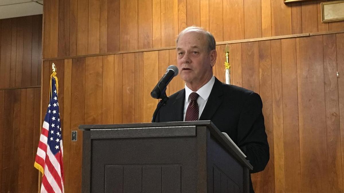 Riverbank Mayor Richard O’Brien in 2017.