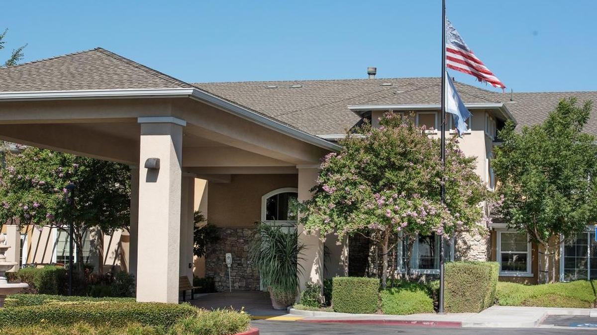 Prestige Senior Living in Manteca is described as a Tuscan-style residential center with 114 villa apartments for seniors and a memory care program.