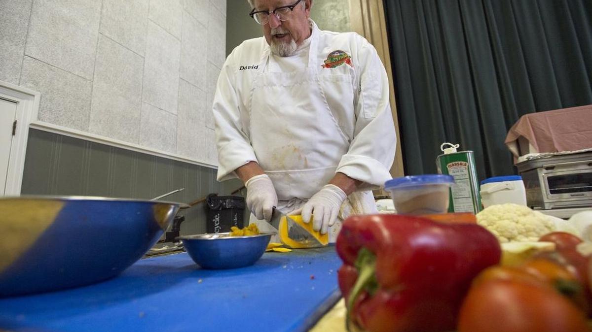 Chef David Bradford, who has done cooking demonstrations at the Modesto Certified Farmers Market and other healthy-eating events, will help with the Junior Chef at the Market program, aimed at students who might not have much access to fresh fruits and vegetables.