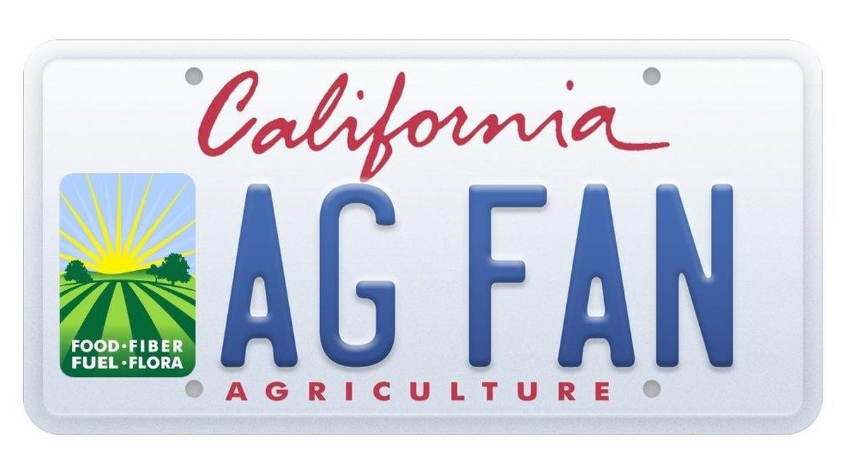 The state awarded agriculture education grants funded from sales of “California Agriculture” license plates.