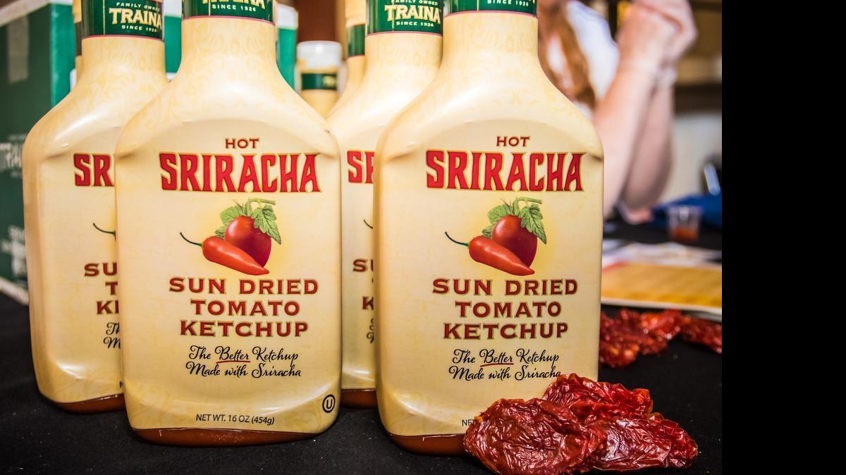 
Sriracha ketchup from Patterson is a finalist for the Buyer’s Choice Award at the Fresno Food Expo.
