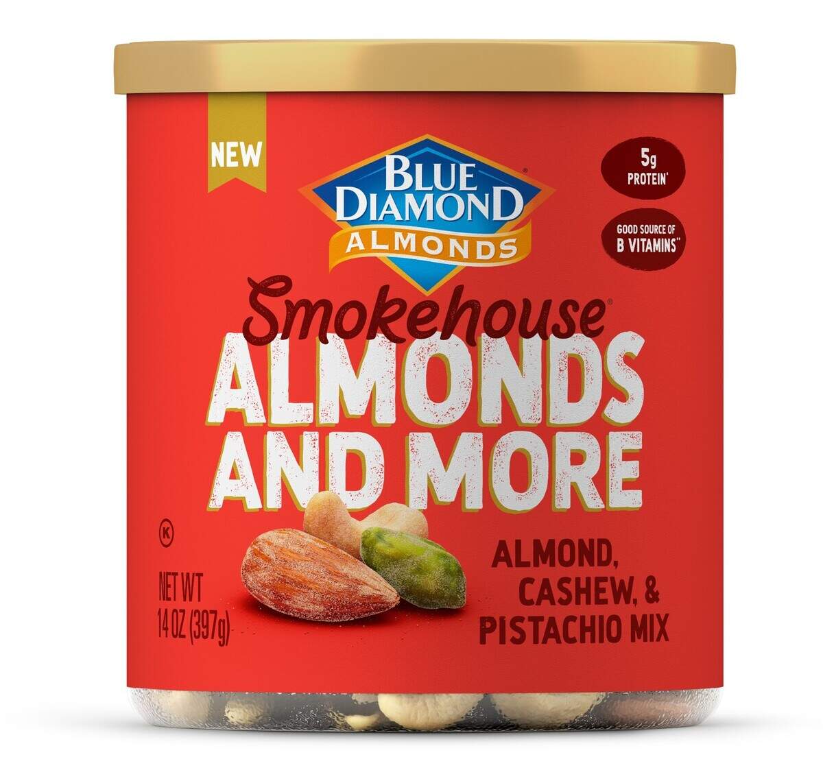 The Blue Diamond Growers almond cooperative launched its first-ever product with other nuts in November 2024. The Sacramento-based business added pistachios and cashews.