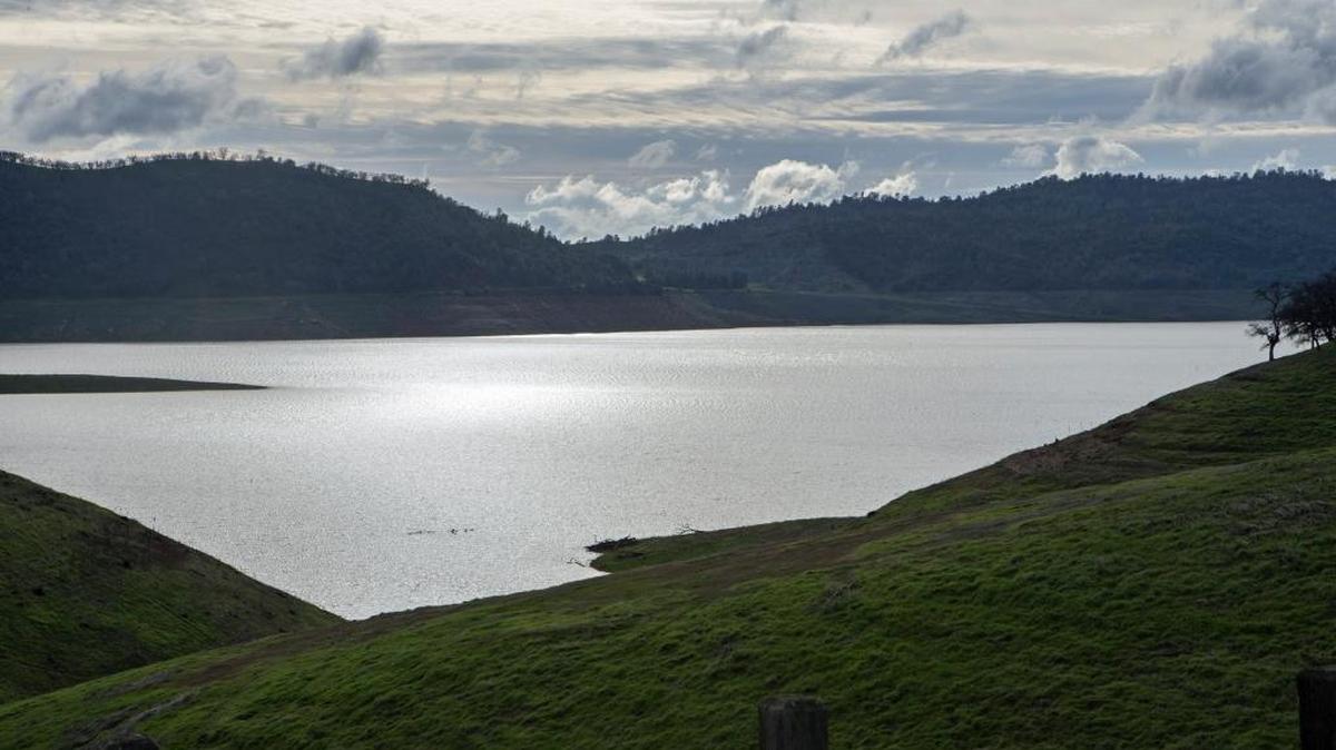 New Melones Reservoir in February 2017