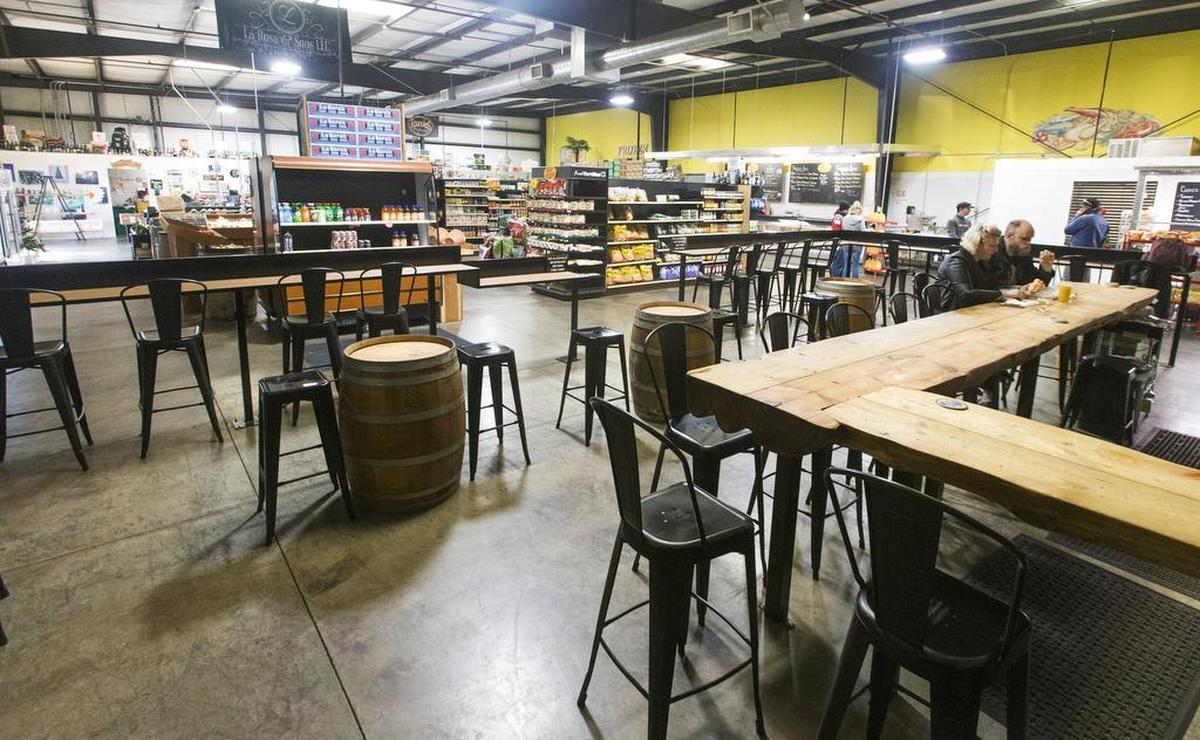 Persuasion Brewing in The Market at La Comisaria on 7th Street is an up and coming brewery in Modesto.