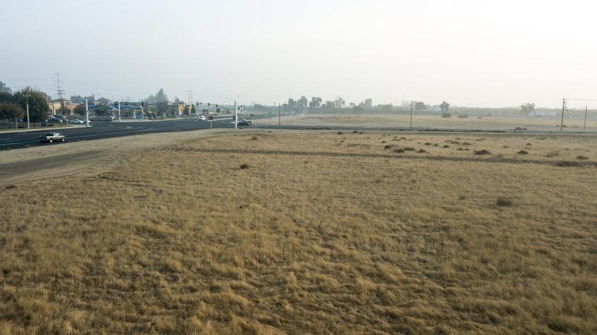 The northwest corner of Service and Mitchell roads in Ceres will be the future site of the Mitchell Ranch Center which will house a brand new Walmart Supercenter.