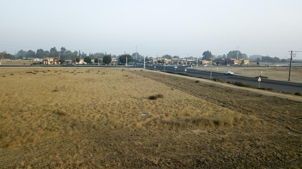 The northwest corner of Service and Mitchell roads in Ceres will be the future site of the Mitchell Ranch Center which will house a brand new Walmart Supercenter.
