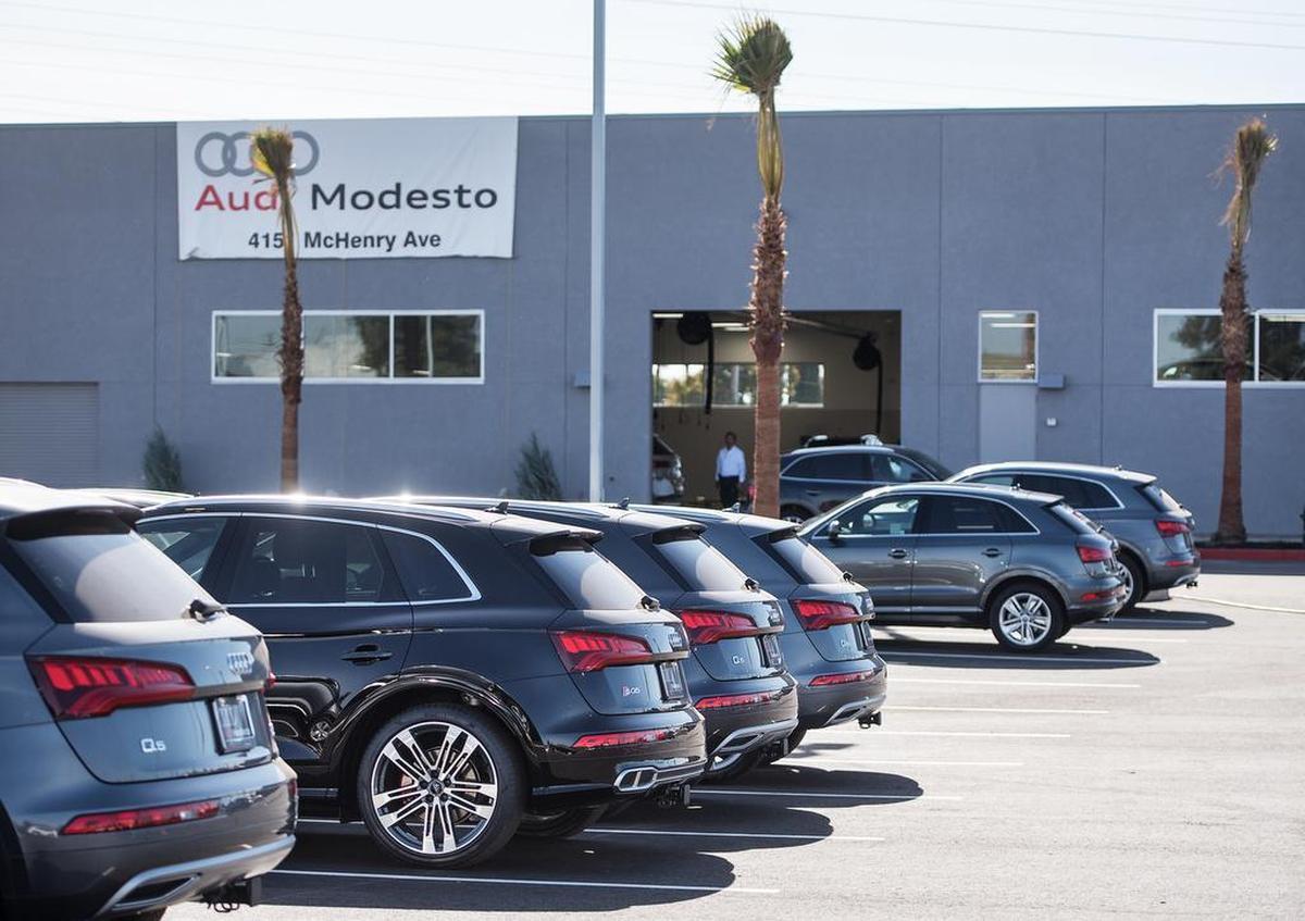Service center at the Audi dealership on McHenry Avenue in Modesto, Calif., on Wednesday, Oct. 31, 2018.