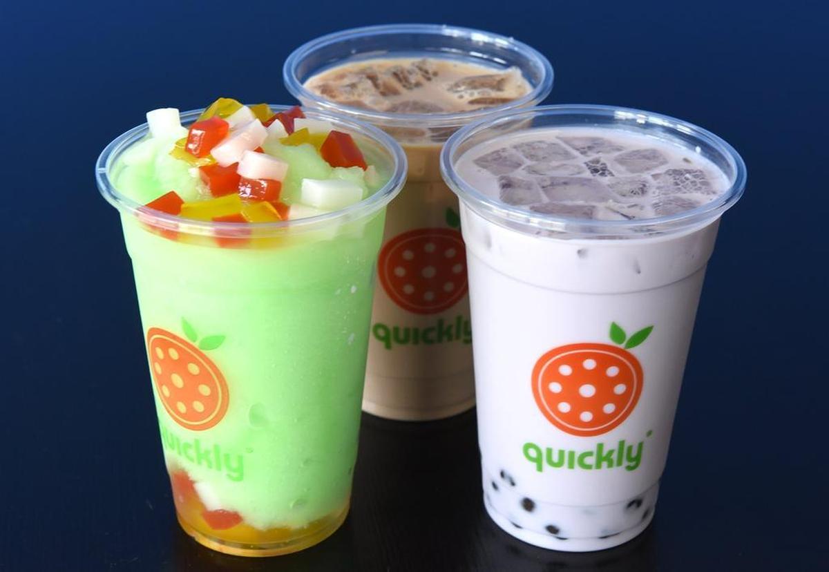 Bubble teas at Quickly on McHenry avenue in Modesto, Calif. are pictured on Wednesday morning January 30, 2019.