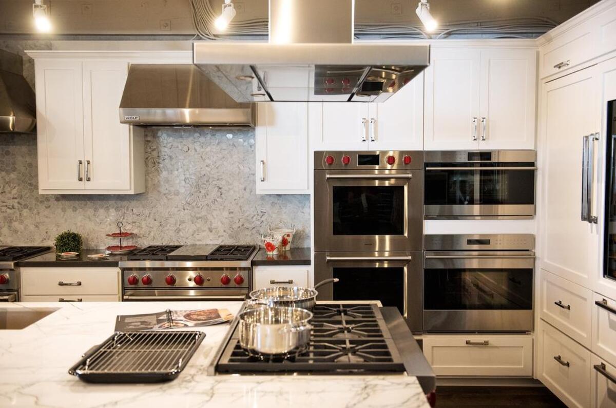Wolf kitchen showroom at Direct Appliance in Modesto, Calif., on Wednesday, Sept. 19, 2018.