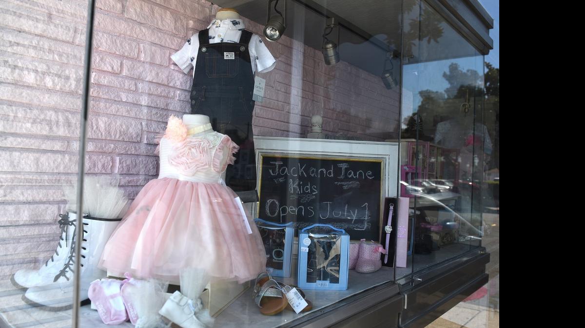 
 Jack and Jane Kids is a new business on J street in Modesto. Opening day is Wednesday. 
