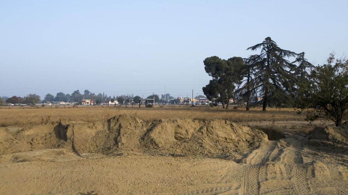 The northwest corner of Service and Mitchell roads in Ceres will be the future site of the Mitchell Ranch Center which will house a brand new Walmart Supercenter.