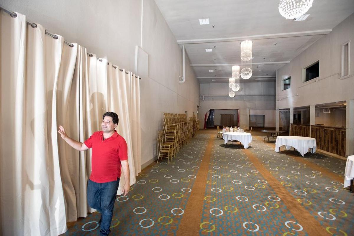 Gurinder S. Khaira has finished the renovation of the banquet space at Monsoon Restaurant in Modesto, Calif., September 5, 2018.