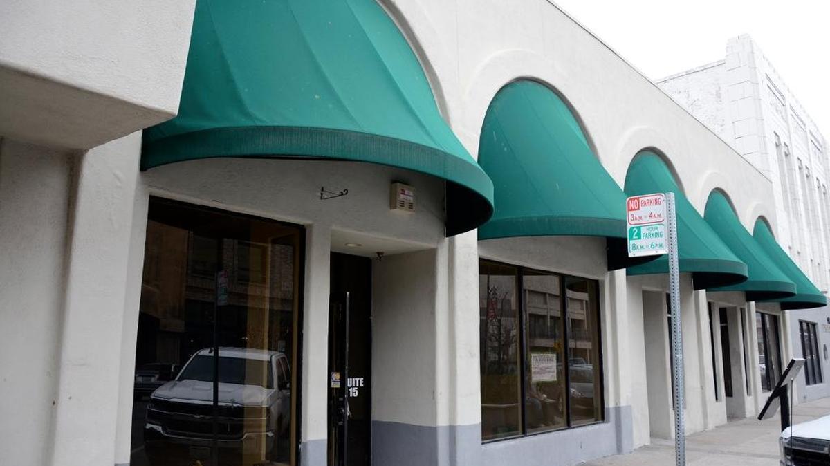 Exterior of the new Monsoon Indian Restaurant and banquet hall coming to 10th Street in downtown Modesto. Then new restaurant will be open for lunch and dinner and have a 300-person capacity banquet room.