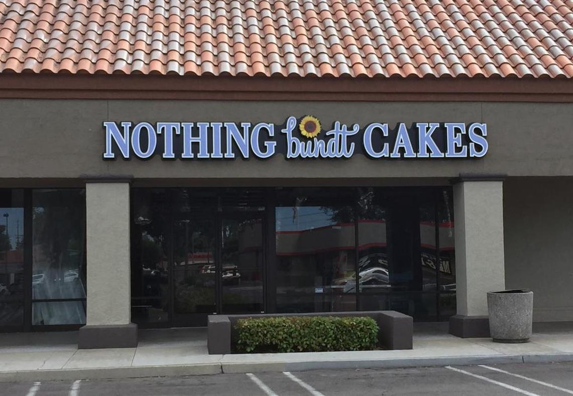 Nothing Bundt Cakes in Modesto pictured Monday afternoon (06-20-16).