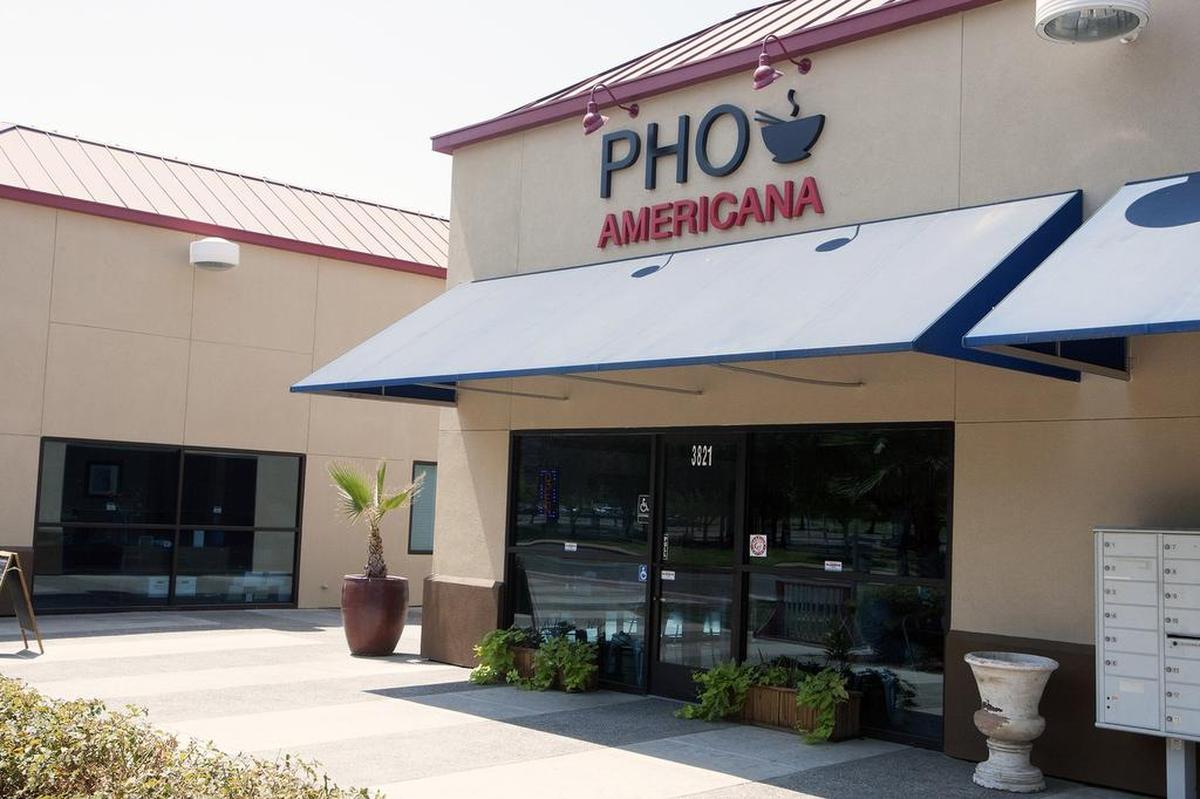 Exterior is pictured on Tuesday (08-16-16) at Pho Americana in Turlock, Calif.