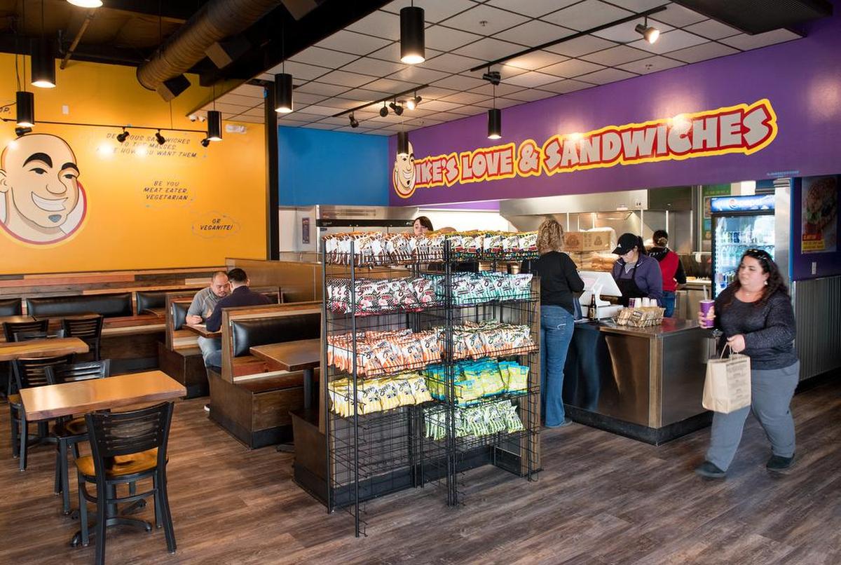 Ike’s Love and Sandwiches in Turlock, Calif., Wednesday, Dec. 5, 2018.