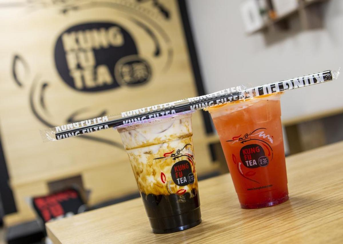 Kung Fu Tea near McHenry Ave and Sylvan Ave is a new place to pick up a drink to satisfy your thirst.