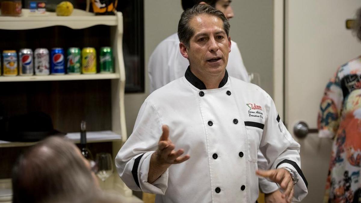 Verona executive chef Jaime Alderete is pictured in October 2016.