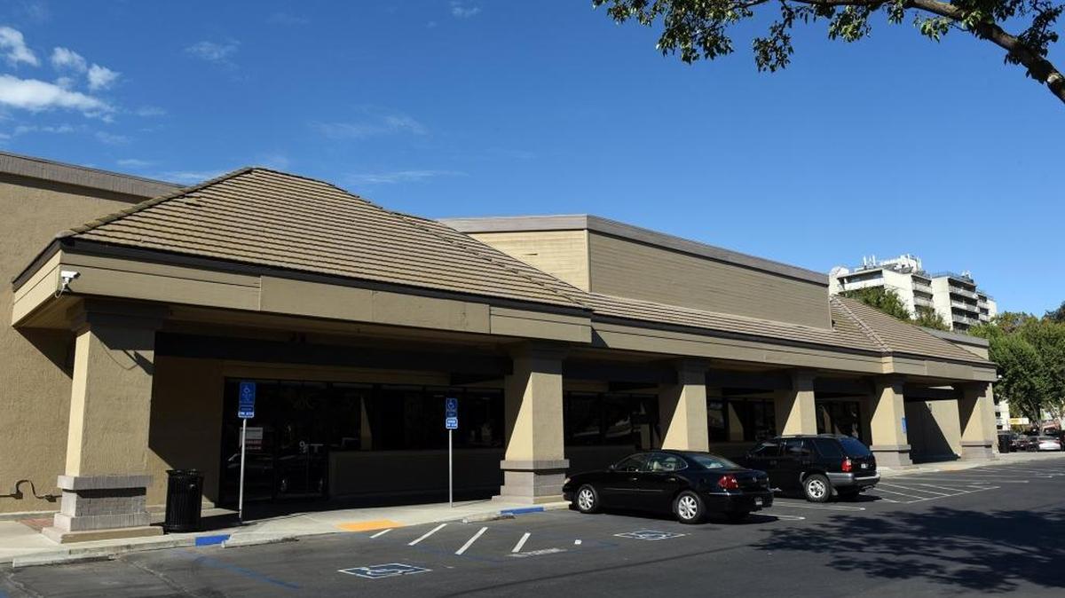 The old Save Mart building in the Shops at Lincoln School shopping center in downtown Modesto is pictured in August.