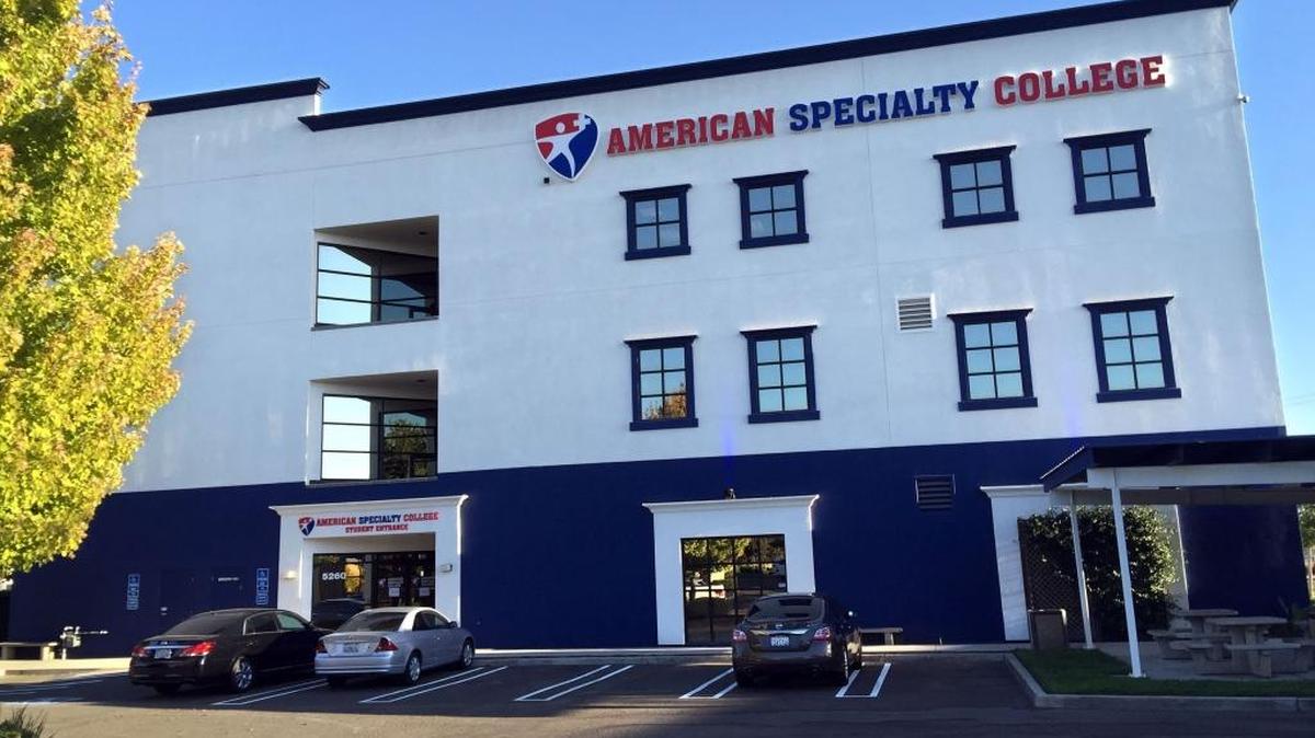 American Specialty College in Salida is being launched in the former Heald College building.