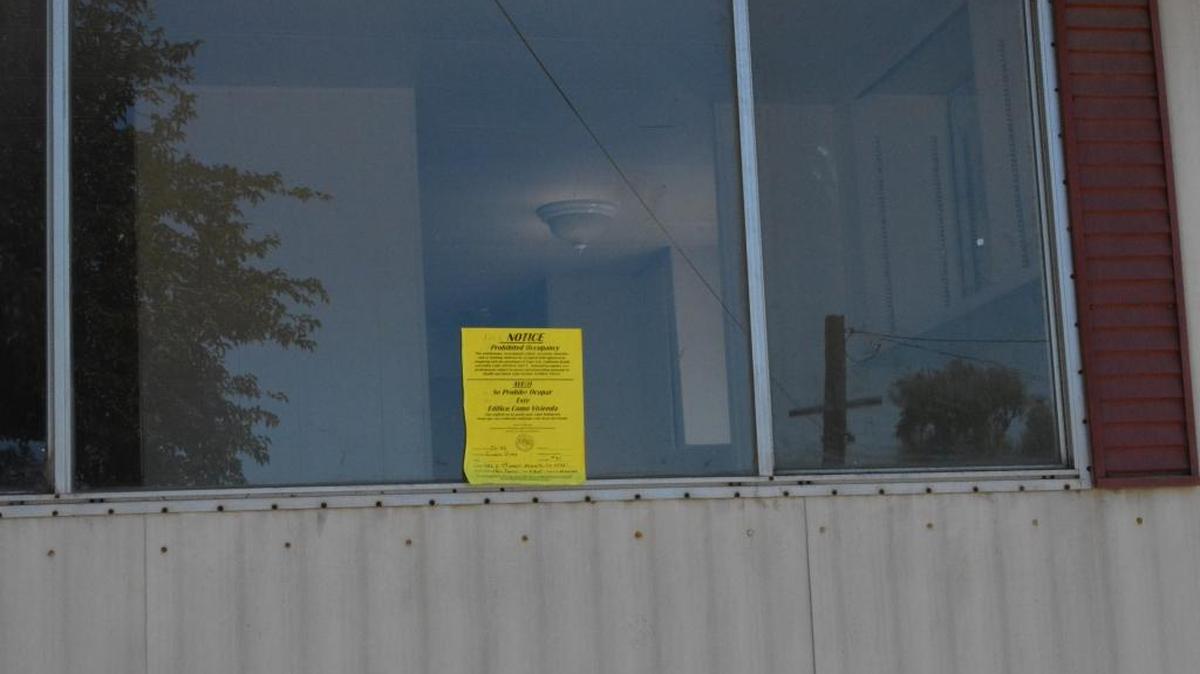 Several units at the Sunrise Village Mobile Home Park south of the Tuolumne River in Modesto had county notices prohibiting occupancy in June. The park's temporary suspension in November came from a state inspection and unpaid fees.