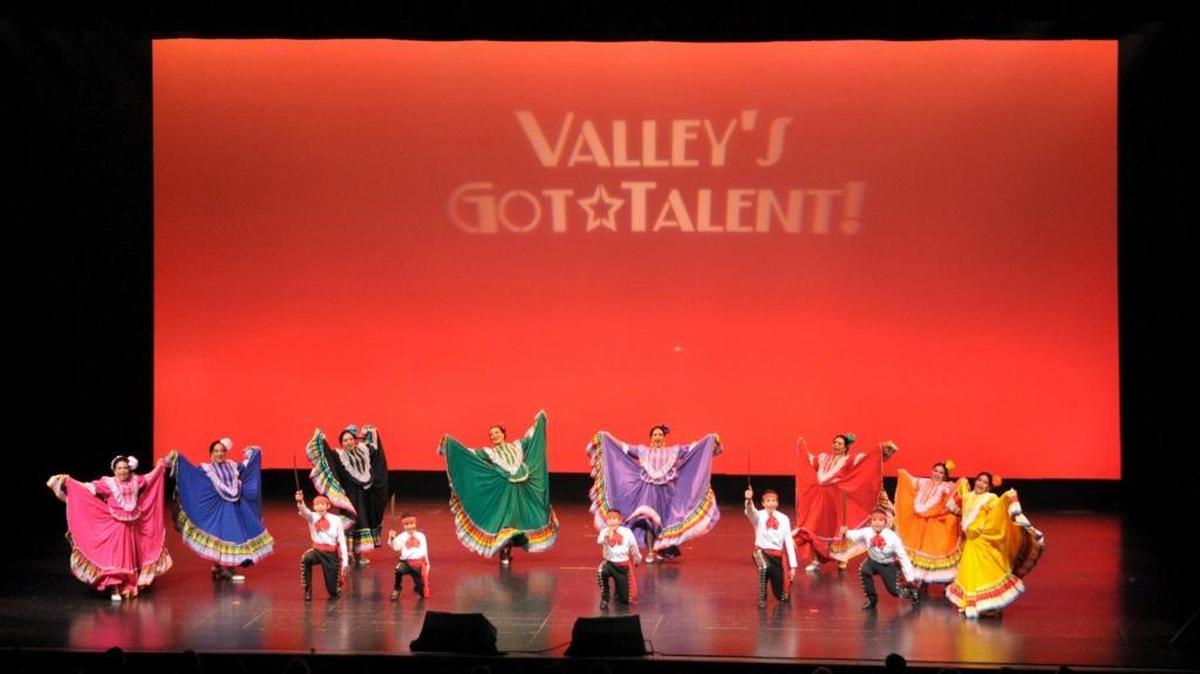 Ballet Folklorico de Frank Zapata performs in the first Valley’s Got Talent show in September 2010 at the Gallo Center for the Arts.