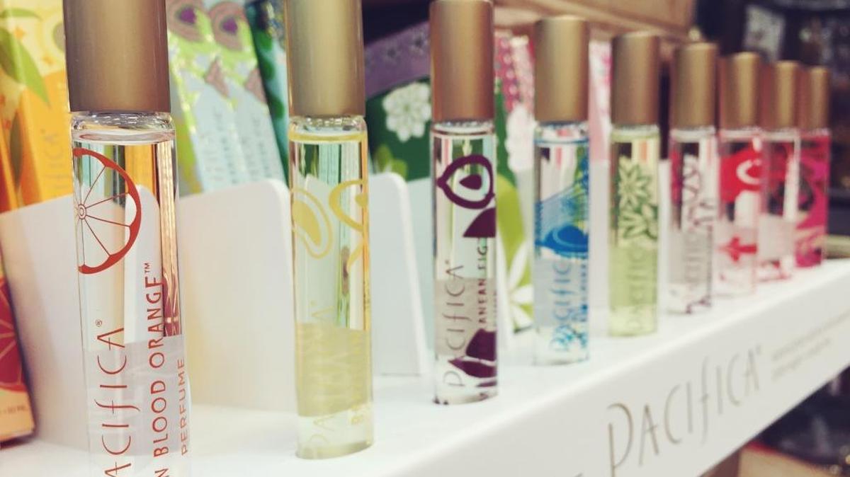 The Oakdale shop I Love Paris carries Pacifica roll-on perfume in eight fragrances.