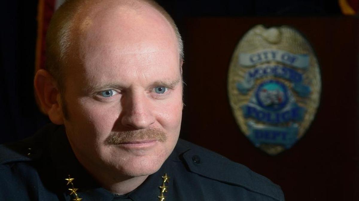 
Modesto police Chief Galen Carroll

