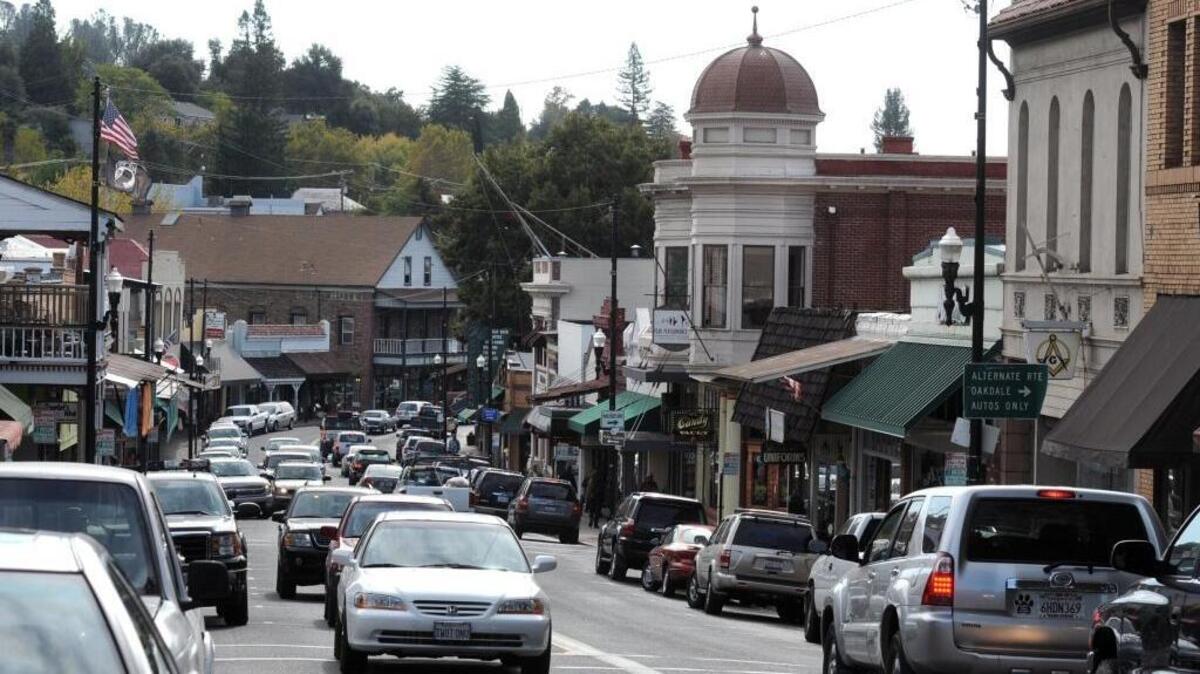 Downtown Sonora is pictured on Thursday Nov. 3, 2011.