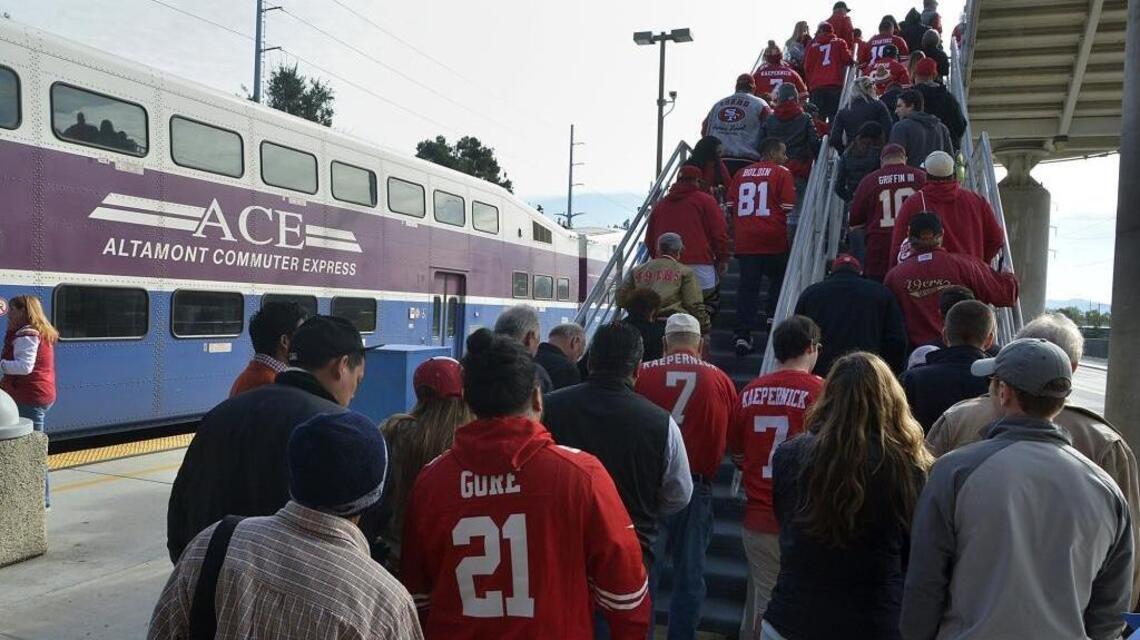Modesto-area fans can ride ACE trains to 49ers again. And to next Super Bowl