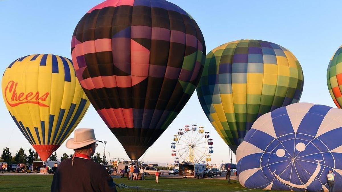 Ceres’ inaugural The Skies the Limit Hot Air Balloon Festival is set for June 17. This photo was taken at Color the Skies, a festival that was held in in Ripon.