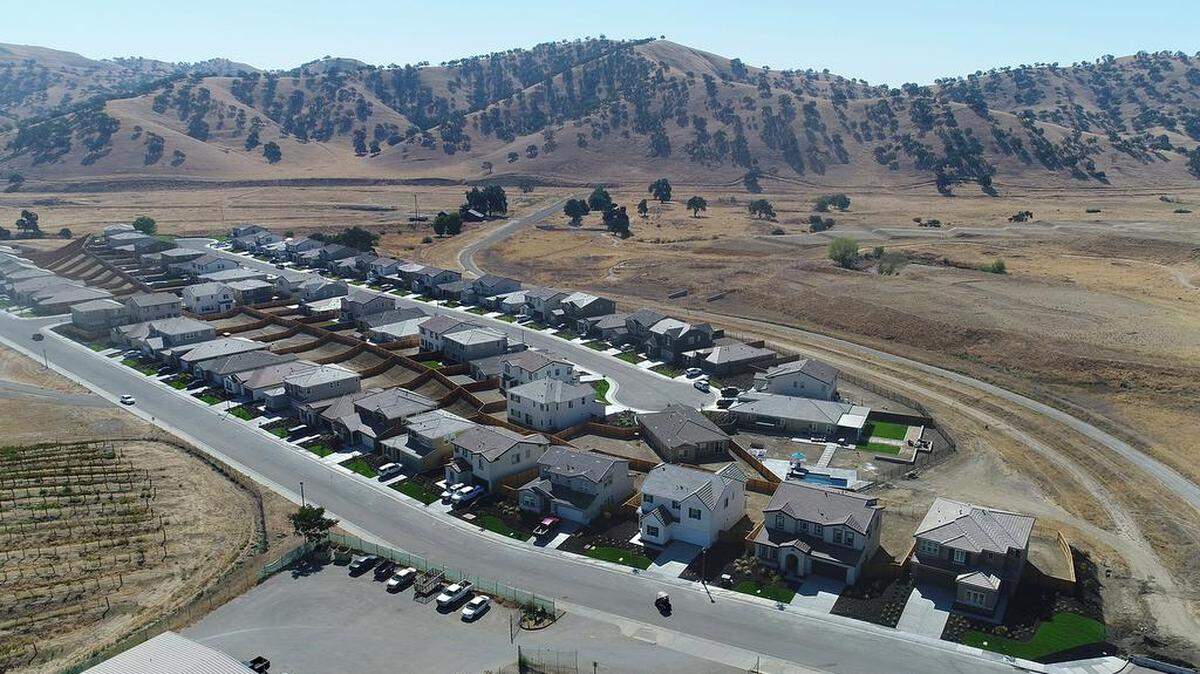 Diablo Grande, the gated community west of Patterson, Calif. is pictured on Thursday Sept. 6, 2018. This area is west of Diablo Grande Parkway and Pinot Noir Drive.
