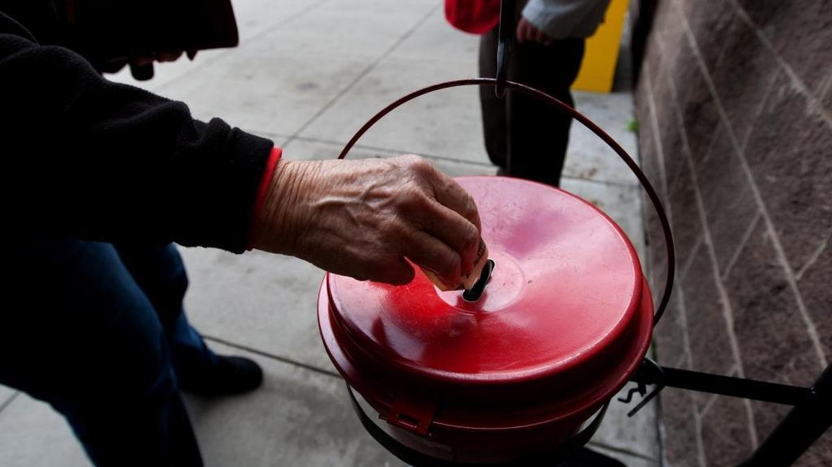 Mayors of four Stanislaus County cities will spend Saturday ringing bells as they man Salvation Army red kettles in their communities.