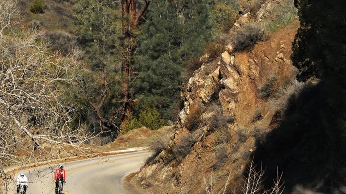 On New Year’s Day 2013, cyclists take to the hills of the Diablo Range in western Stanislaus County for the Stanislaus County Bicycle Club’s annual ride.