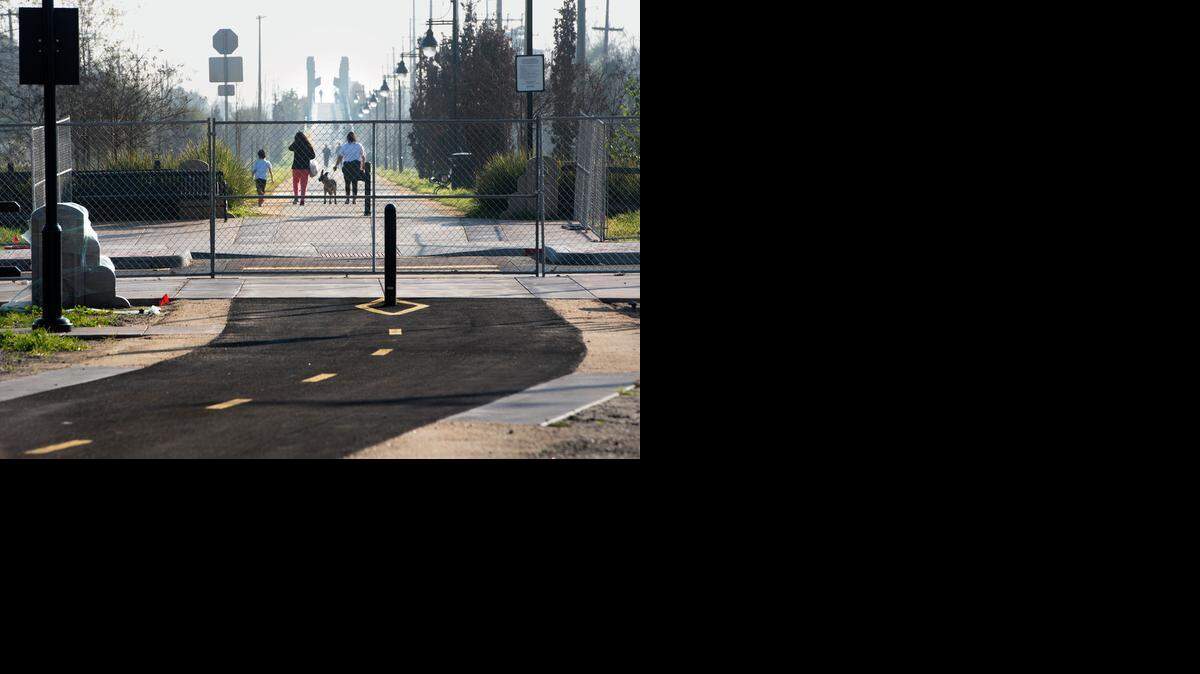 
A new section of the Virginia Corridor north of Bowen Avenue has been finished but is still closed.
