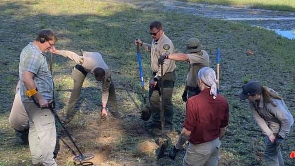 Searchers tried to find the remains of Troy Galloway in the drained Crystal Falls Lake near Twain Harte CA in June 2021. He went missing in 2016. His remains have not been found.