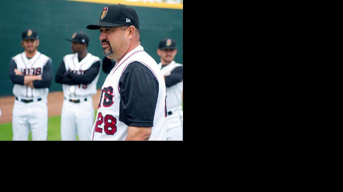 
Modesto Nuts Manager Fred Ocasio is seen during Nuts Media Day on Tuesday.

