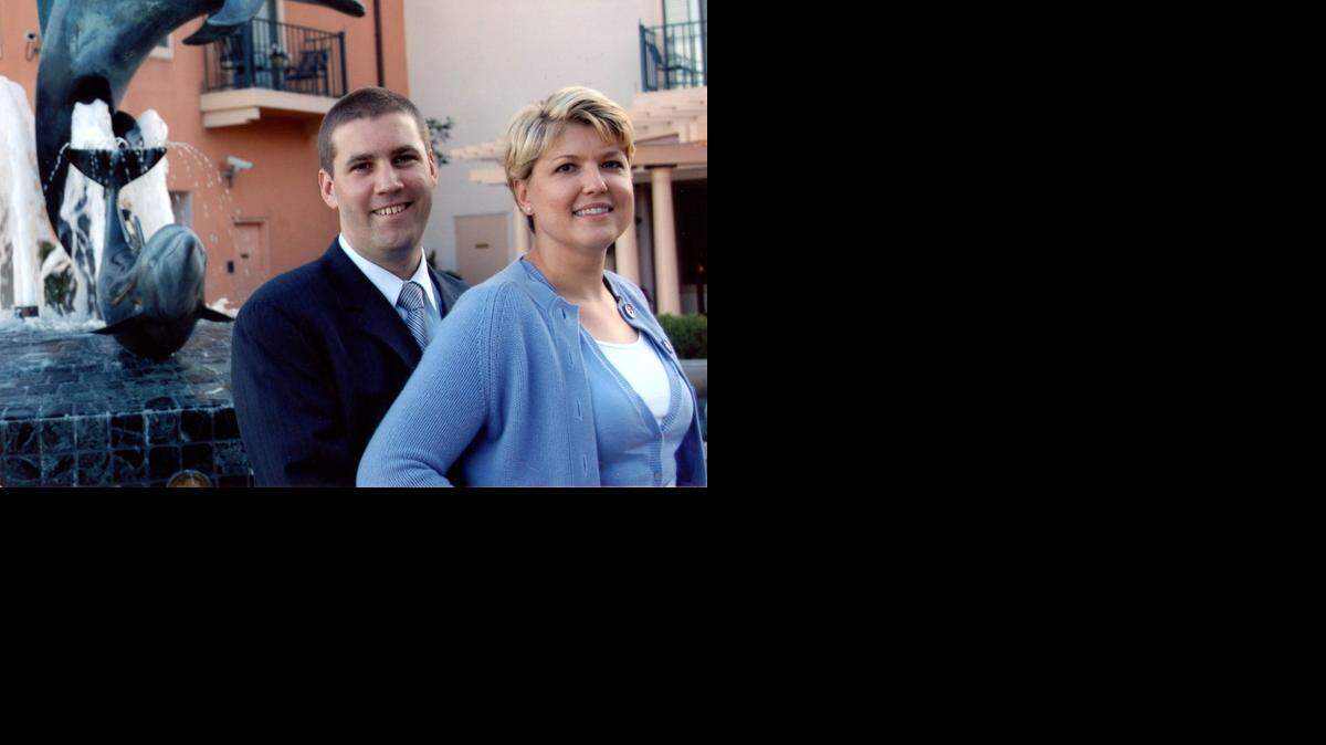 
Glendon Engert, here with wife Irina, was killed April 12, 2012, in a shooting. He and Stanislaus County sheriff’s Deputy Robert Paris were gunned down while serving an eviction notice at a residence on the 2100 block of Chrysler Drive in Modesto.
