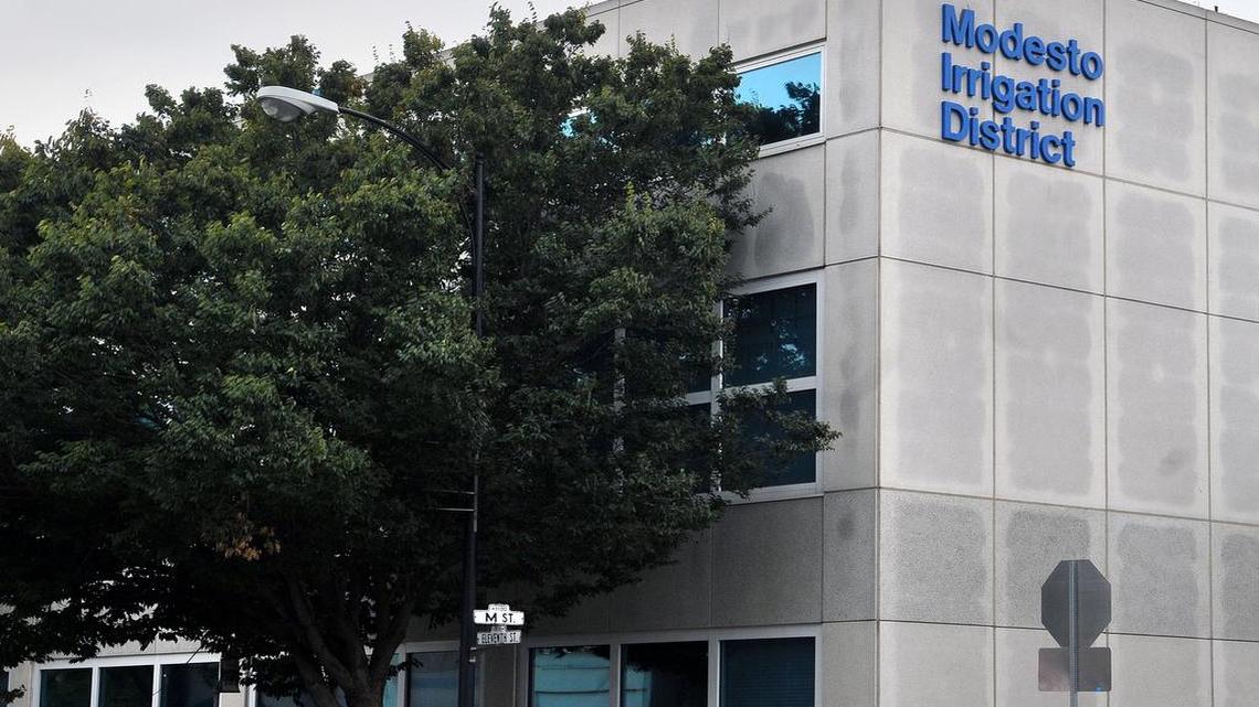 
The Modesto Irrigation District offices in downtown Modesto, Calif., in October 2011.
