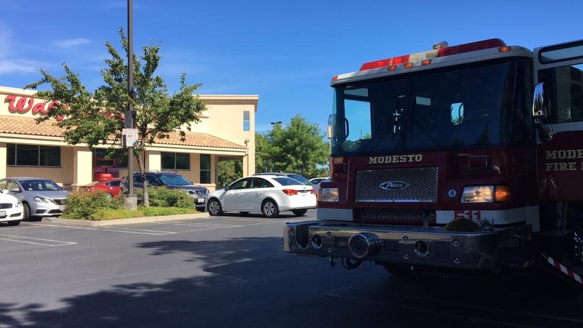 A Modesto Walgreens was briefly evacuated Saturday morning after a man set his underwear on fire in the bathroom. June 17, 2017