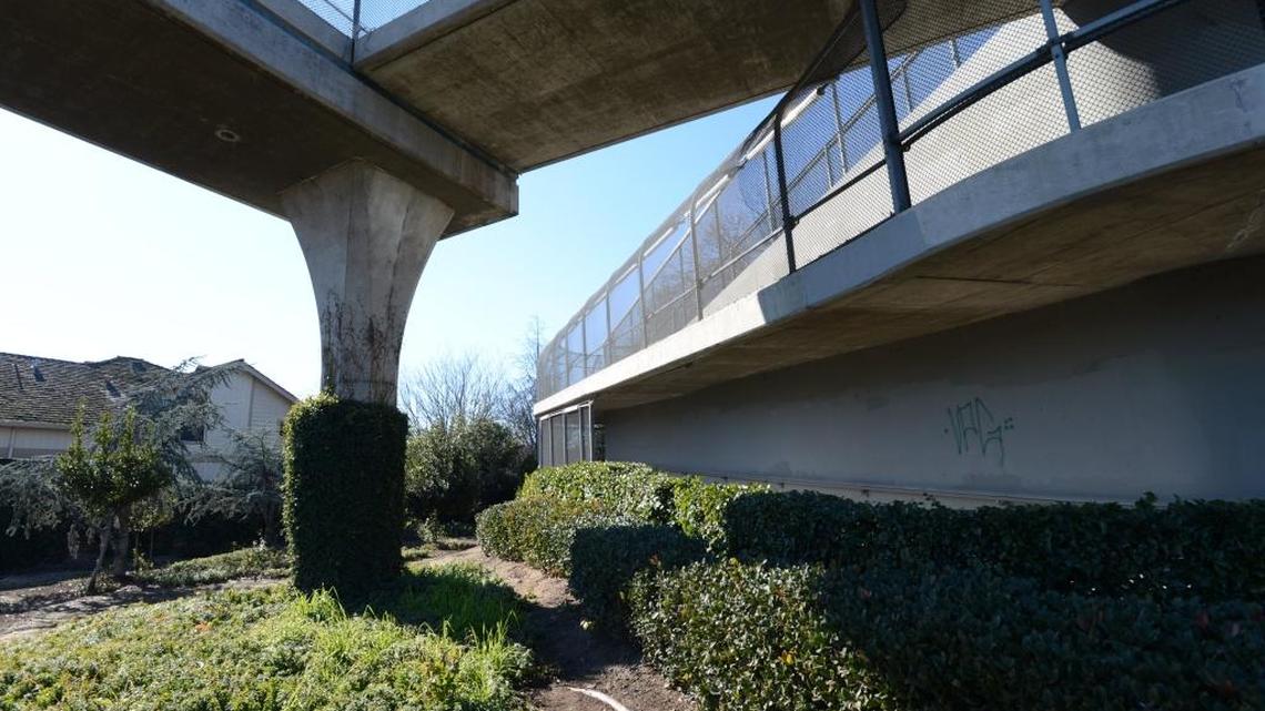 The body of Eldoris Graham was found buried in a shallow grave under a pedestrian bridge in this area near Claus Road and Creekwood Drive in east Modesto. Her body was discovered Jan. 11, 2013, when a passerby reported a suspicious object.