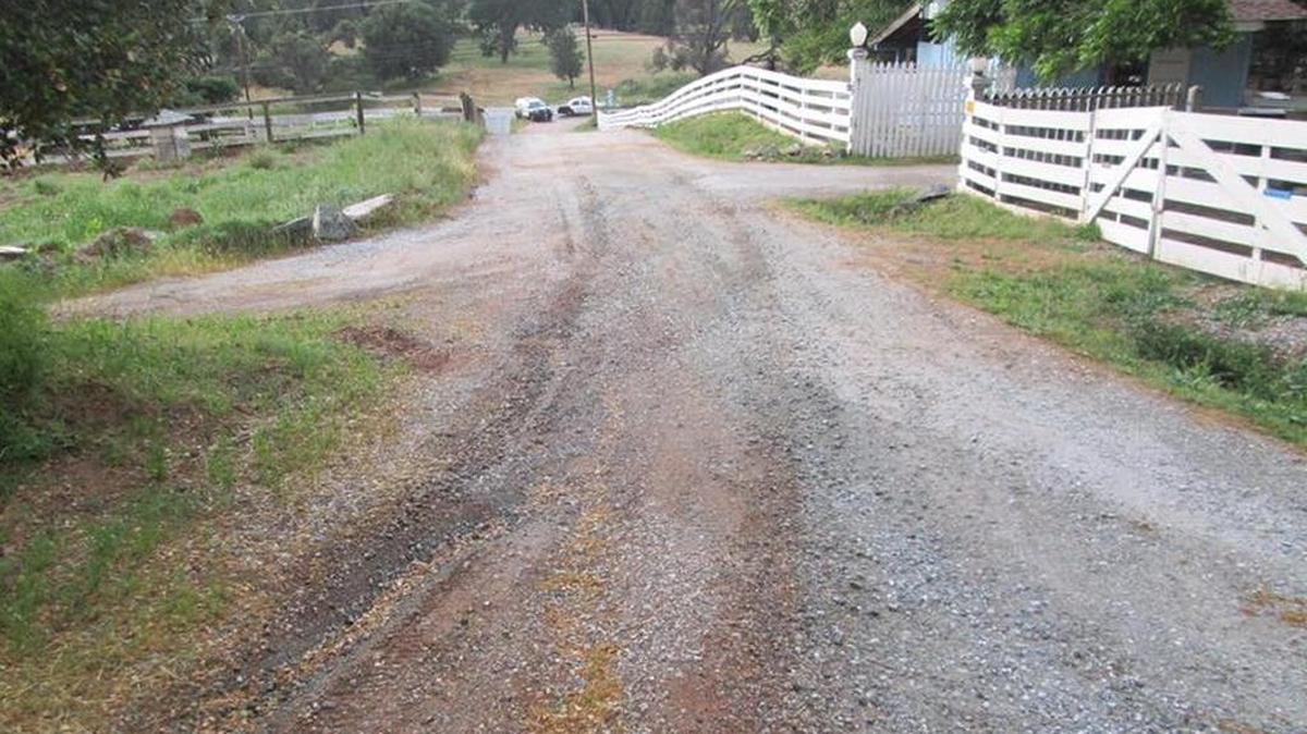 Two men are sought in the home-invasion robbery of an elderly man in the Tuolumne County community of Standard on Monday evening.